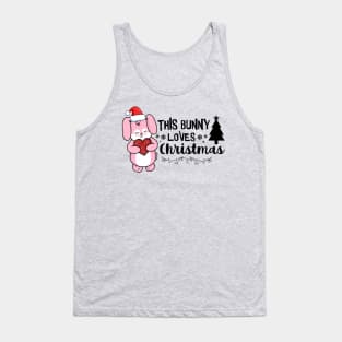 This Bunny Loves Christmas Tank Top